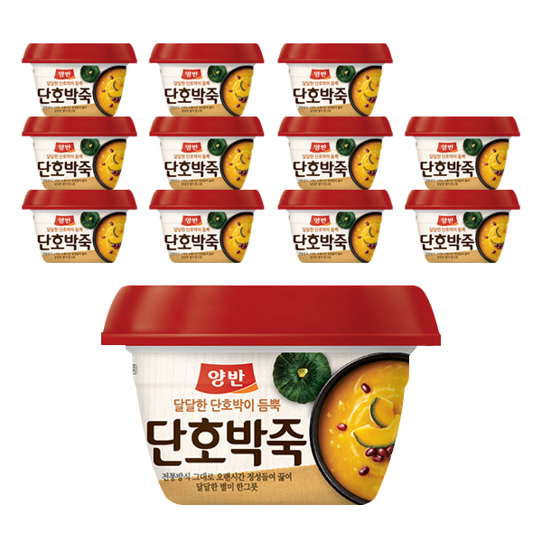 구매평 좋은 양반 단호박죽, 285g, 12개 추천해요