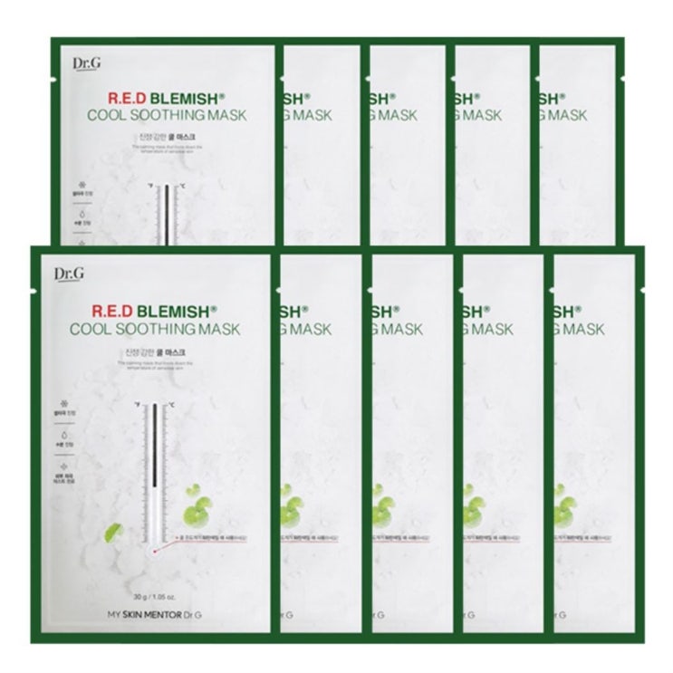  [특가상품] 닥터지 레드 블레미쉬 쿨 수딩 마스크 10P 17,900 원 