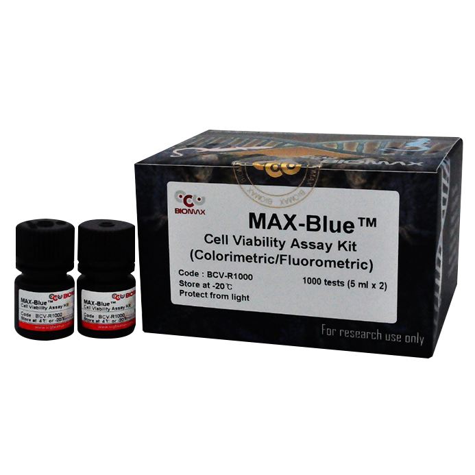  [BCV-R1000] MAX-Blue Cell Viability Assay Kit (Colorimetric/Fluorometric)