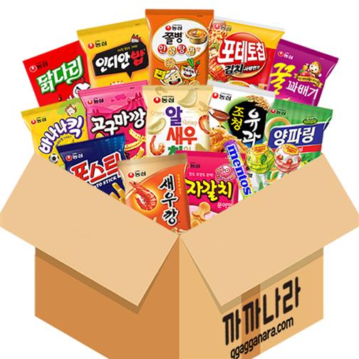  [할인추천] 까까나라 농심스낵 모음 / 13종 16종 20종 과자세트 17,900 원 