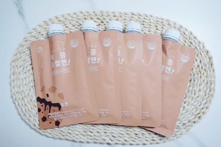 식사대용/다이어트쉐이크 맛있는 초코우유맛 폴티드 체중조절엔