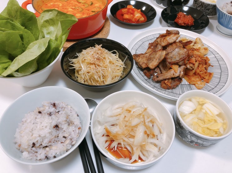 삼겹살 양파절임 소스/오뚜기/저녁메뉴 추천