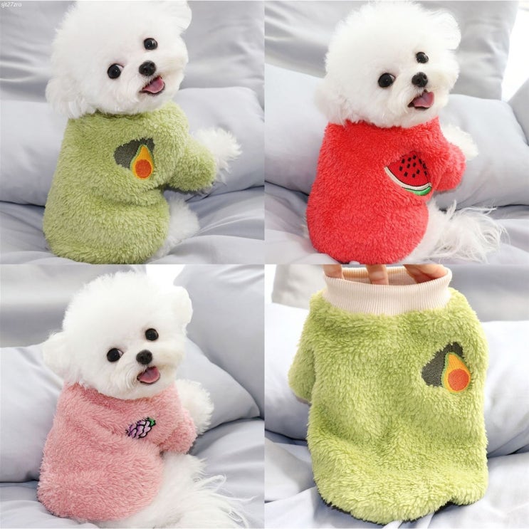 [추천특가] 애완동물 가을 겨울 소형 강아지 캐주얼 옷 8,900 원︎ 