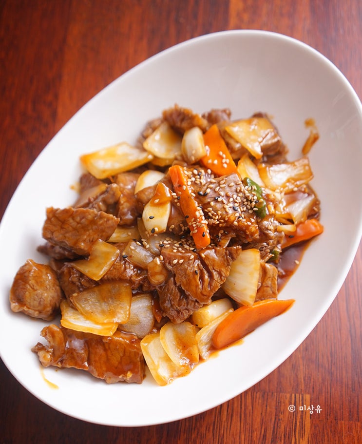  찹스테이크 소스 간단하게 만들기