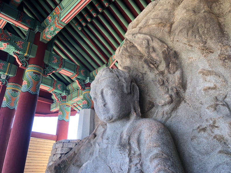 봉화의 유일한 국보 불상, 북지리 마애여래좌상 : 네이버 블로그