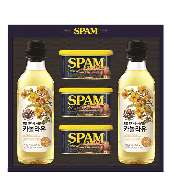  [할인정보] 스팸 고급유7호 선물세트 쇼핑백 14,900 원~* 