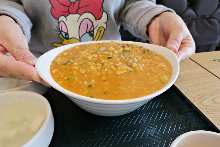  죽이야기 삼선짬뽕죽 명절후유증 속풀이죽 추천(인천신현점)