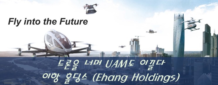 [미국 주식] 드론을 너머 UAM도 이끌다, 이항 홀딩스 (Ehang Holdings) feat. 드론 관련주, EH216, Falcon B