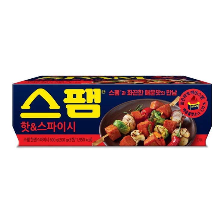  [할인상품] 스팸 핫&스파이시 햄통조림 200g 7,580 원 