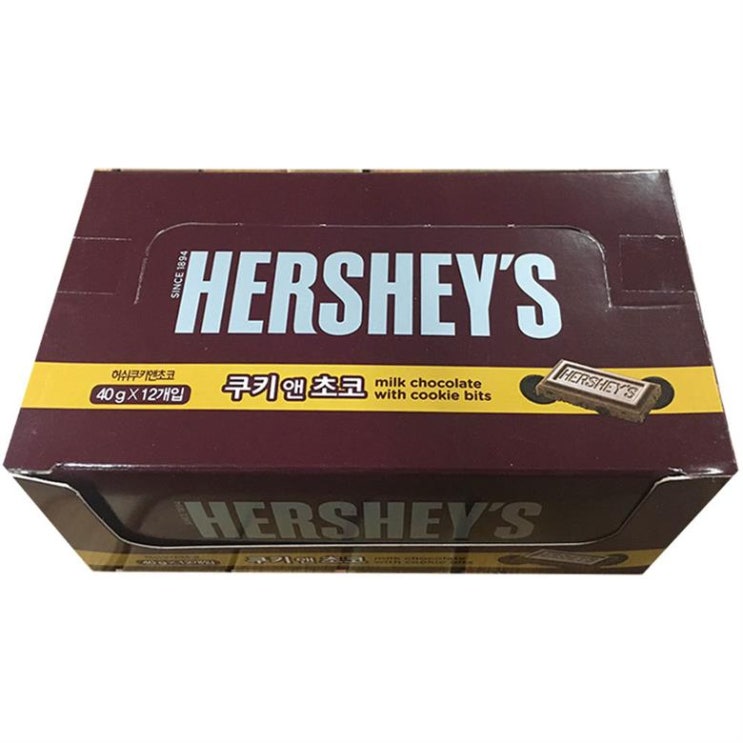 [할인상품] 허쉬 쿠키 앤 초코 초콜릿 12,770 원 29% 할인!