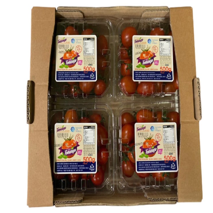  [할인추천] 다한팜 스테비아 방울토마토 토망고 2kg 500g X 4팩 선물용 37,900 원~ 24% 할인~*