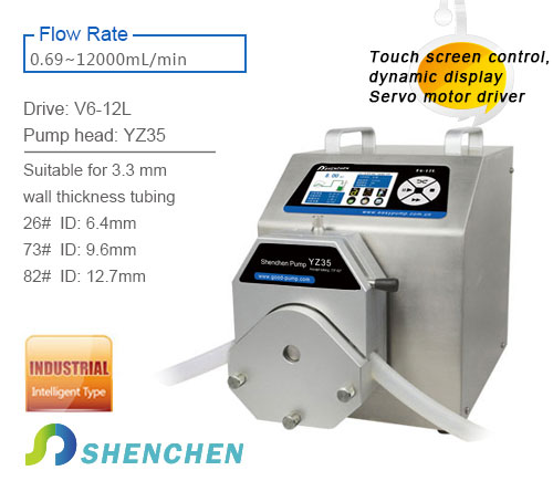  V6-12L Flow Rates Peristaltic Pump (Intelligent Type)