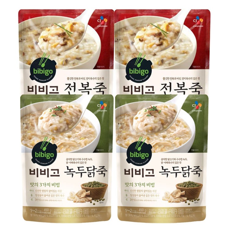 구매평 좋은 (상온)비비고 전복죽450gx2개+녹두닭죽450gx2개, 1세트 좋아요 구매평 좋은 (상온)비비고 전복죽450gx2개+녹두닭죽450gx2개, 1세트 좋아요
