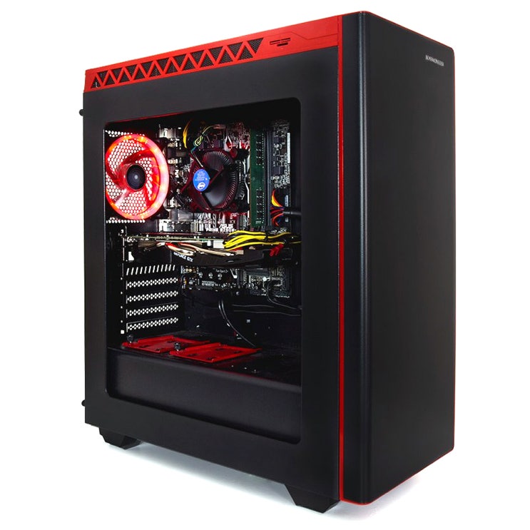 후기가 정말 좋은 한성컴퓨터 데스크탑 BossMonster i5 Gaming6 블랙 (i5-8500), 단일 상품(로켓배송) 좋아요 후기가 정말 좋은 한성컴퓨터 데스크탑 BossMonster i5 Gaming6 블랙 (i5-8500), 단일 상품(로켓배송) 좋아요