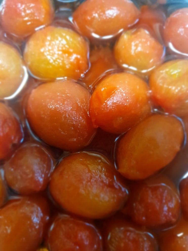  방울토마토 매실절임