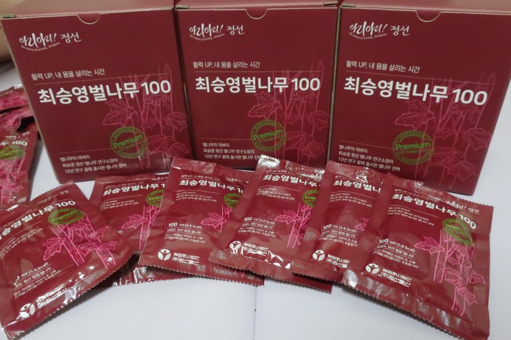국내산 벌나무즙 100ml 최승영 토종 100