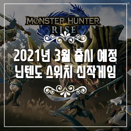  21년 3월 출시 예정 닌텐도 스위치 신작게임들
