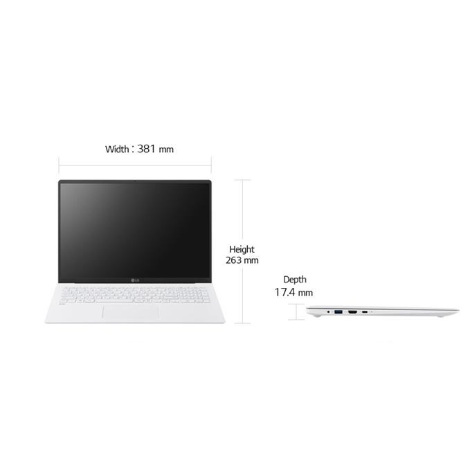[할인정보] LG전자 2020 그램17 스노우 화이트 노트북 17Z90N-VA7WK i7-1065G7 43.1cm 2,149,000 원 
