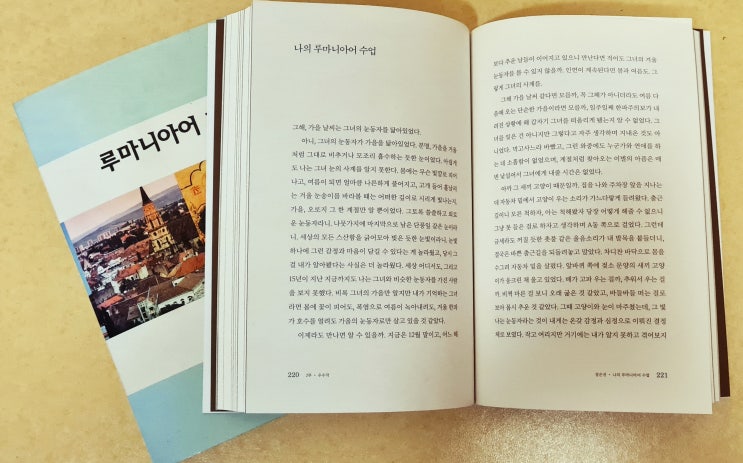 덩어리가 되지 못한 사람들을 위한 기억 - 소설 '나의 루마니아어 수업' 덩어리가 되지 못한 사람들을 위한 기억 - 소설 '나의 루마니아어 수업'