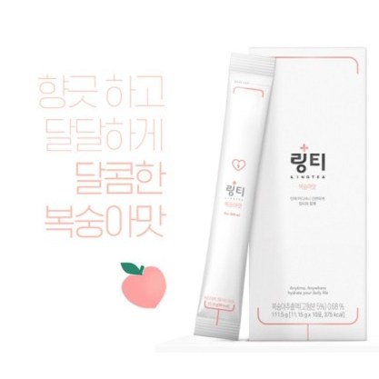후기가 좋은 마시는 비타민 링티 복숭아맛 1박스 ··· 후기가 좋은 마시는 비타민 링티 복숭아맛 1박스 ···