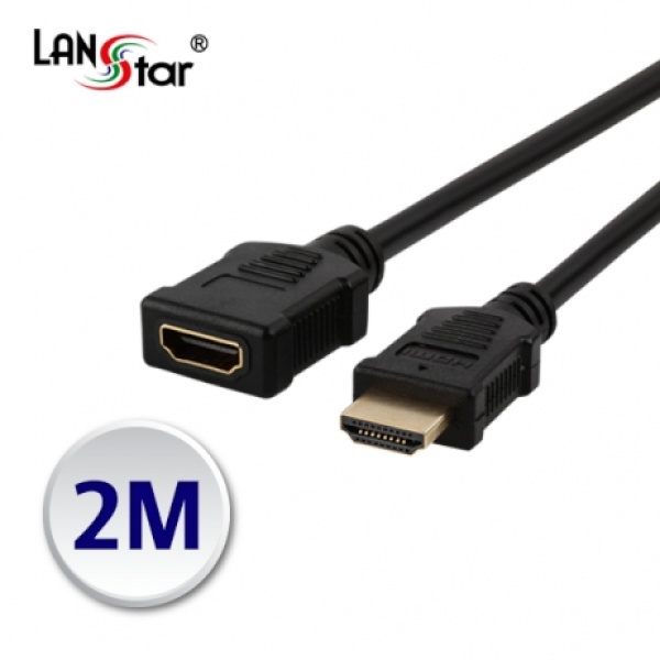 인기있는 랜스타 고급형 HDMI 연장 케이블/4K ULTRA HD 초고화질 해상도 지원/lg 삼성 레노마 한성 모니터 TV 연결 케이블 [Ver1.4] 1M /2M/5M / 490