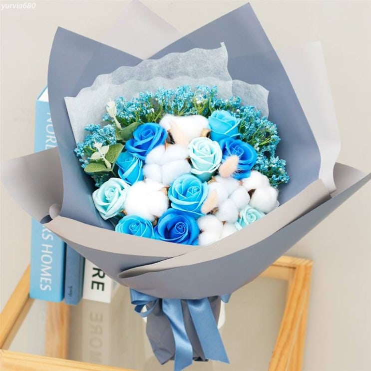  [특가상품] 아침향기 조화 목화 비누꽃 믹스 꽃다발 18,930 원 