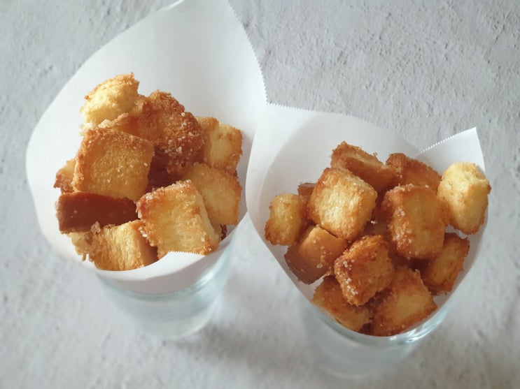  식빵의 메인이어도 좋은 에어프라이어 식빵 러스크
