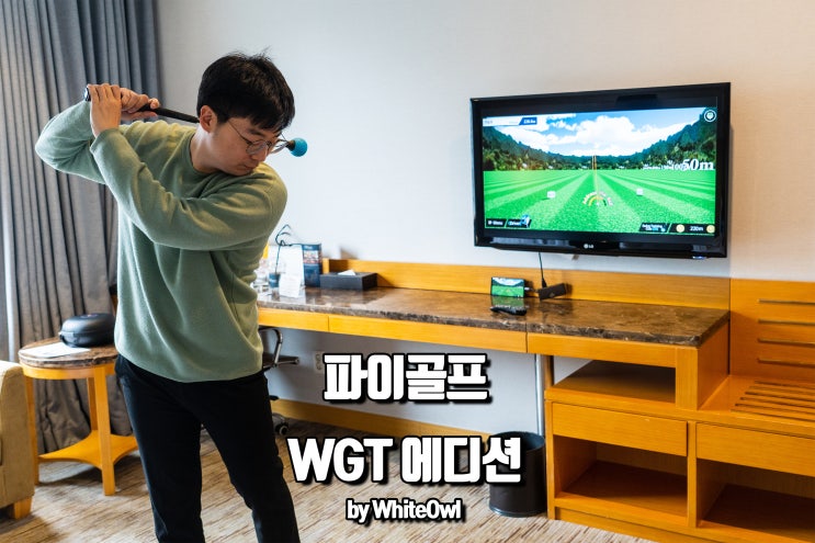  파이골프 WGT 에디션 가정용 스크린골프 집에서 즐겨요
