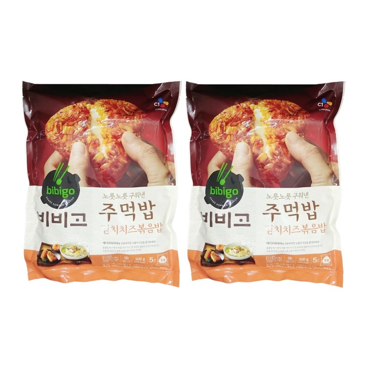 최근 많이 팔린 비비고 CJ 주먹밥 김치치즈볶음밥 500gX2봉(무료배송), 2개 추천합니다