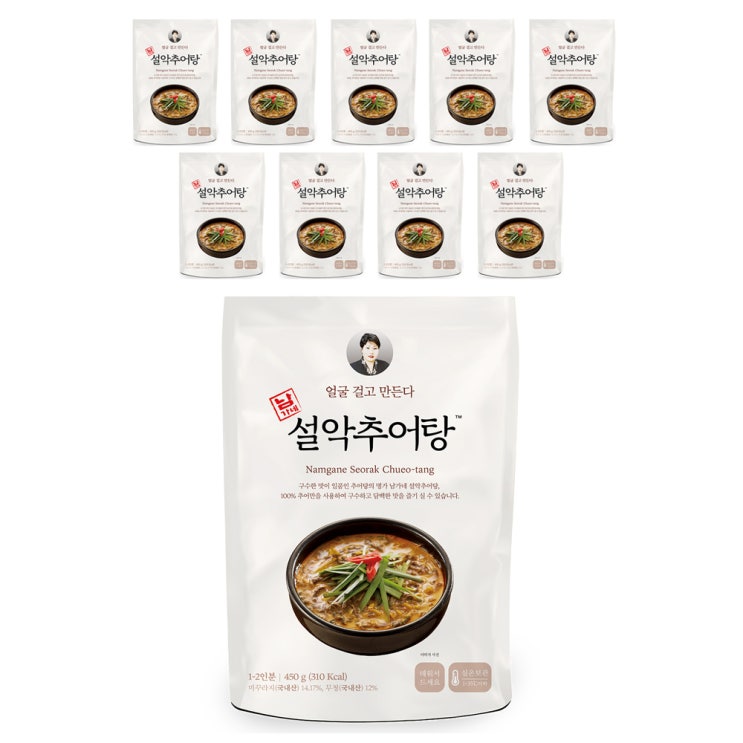 인지도 있는 남가네설악추어탕 즉석탕, 450g, 10개(로켓배송) 추천해요 인지도 있는 남가네설악추어탕 즉석탕, 450g, 10개(로켓배송) 추천해요