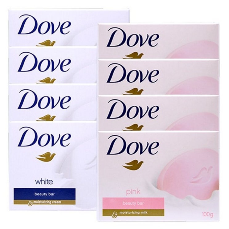  [할인정보] 도브비누 뷰티바 화이트 100g x 4개 핑크 100g x 4개 10,150 원 