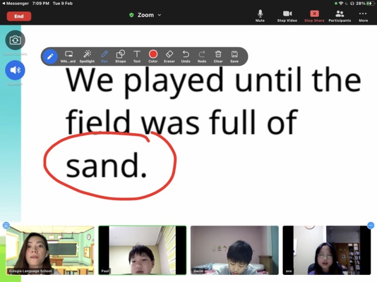  어린이 초등영어 수업 Storytelling class keeps on going! 