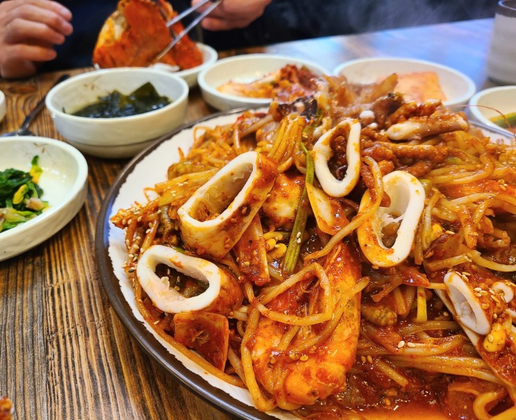 부천 역곡역 맛집 황금동태 양 대박 해물찜 후기