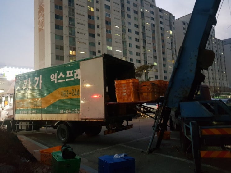  오늘은 무주포장이사현장에 다녀왔습니다:)