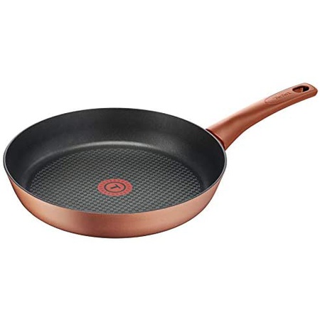 핵가성비 좋은 Tefal G11706 Chefs Delight 프라이팬 붙지 않는 밀봉 열점 포함 28cm 구리 모양, 단색_28cm- 구리, 단색_28cm- 구리, 28cm- 구