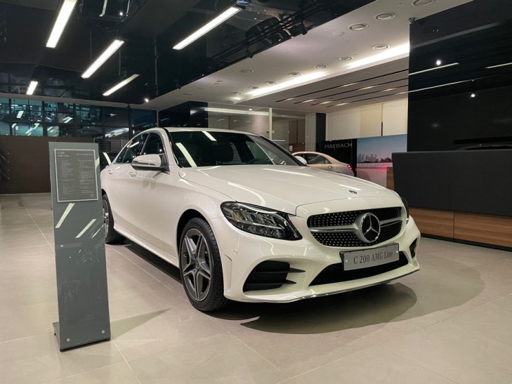  벤츠c200AMG라인 신차 2월 프로모션