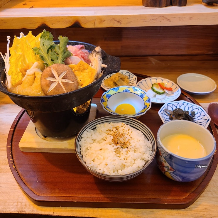  전포맛집 카이센동 스키야끼 서면 겪이