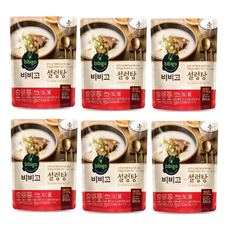 많이 팔린 비비고 설렁탕, 300g, 6개(로켓배송) 좋아요 많이 팔린 비비고 설렁탕, 300g, 6개(로켓배송) 좋아요