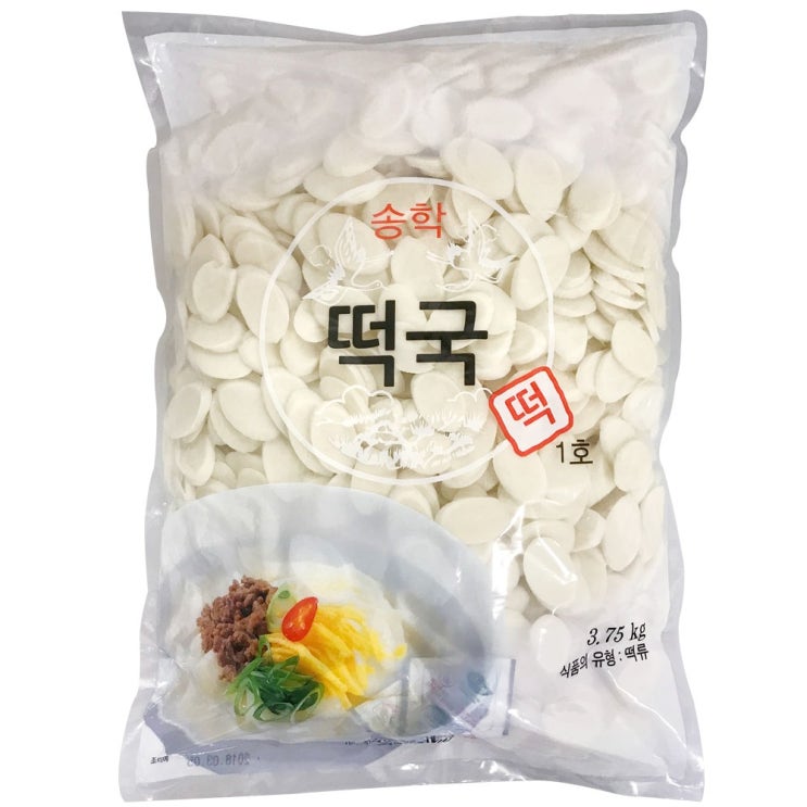 핵가성비 좋은 [송학식품] 송학식품 떡국떡 1호 3.75kg (약 25인분) _ 대용량, 1개 좋아요