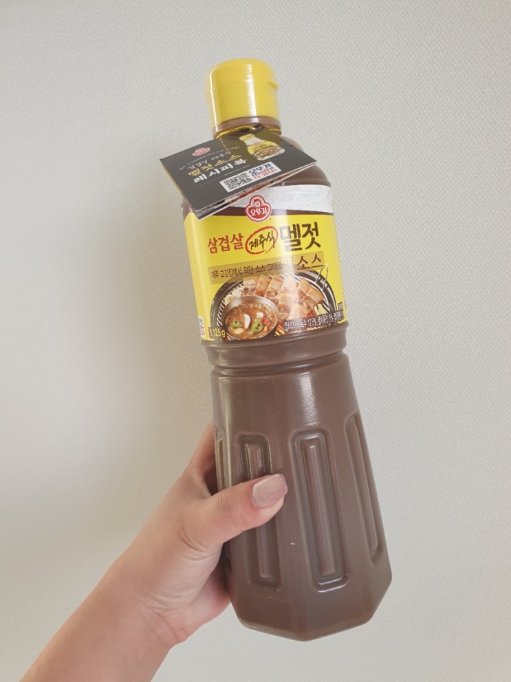  오뚜기 제주멜젓 대용량으로 삼겹살볶음밥 감칠맛나게