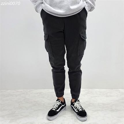  [할인정보] 버튼 남성용 기모 카고조거 팬츠 29,800 원 