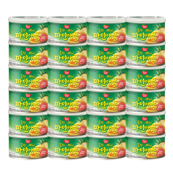 많이 찾는 동원 미니 파인애플, 234g, 24개(로켓배송) 좋아요 많이 찾는 동원 미니 파인애플, 234g, 24개(로켓배송) 좋아요