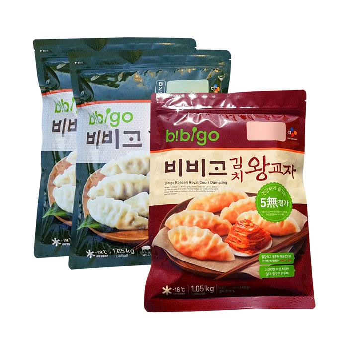  [대박할인] 비비고 왕교자1.05k 2봉 김치왕교자1.05k 1봉 25,350 원 13% 할인