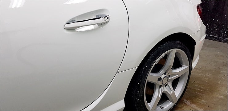 경기 남양주 오남읍 / 휀다수리 판금도색 보험수리 / 벤츠 / SLK-클래스