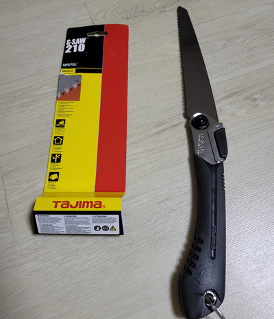  [리뷰]TAJIMA 목공용 접이식 손톱 GK-G210 (다목적 휴대용)