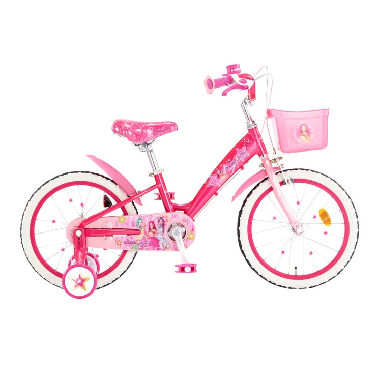 갓성비 좋은 삼천리자전거 2020년형 시크릿쥬쥬 아동용자전거 45.7cm + 무료조립쿠폰, 핑크, 1210mm(로켓배송) 추천합니다