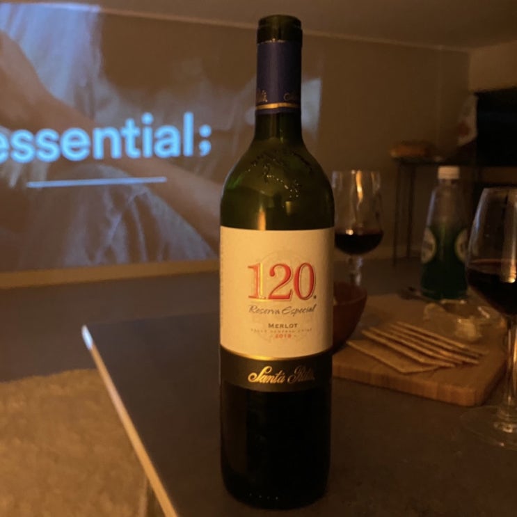  와인 SANTA RITA 120 산타 리타 120(Reserva Especial MERLOT)