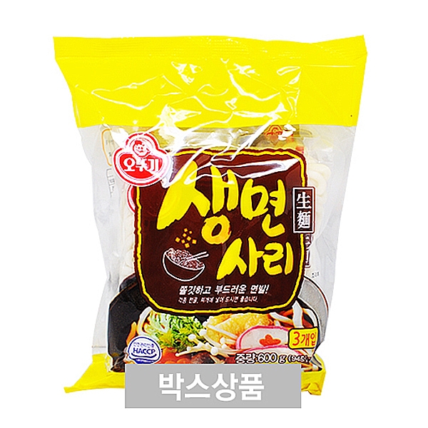 선호도 좋은 오뚜기 생면 사리, 200g, 48개 좋아요