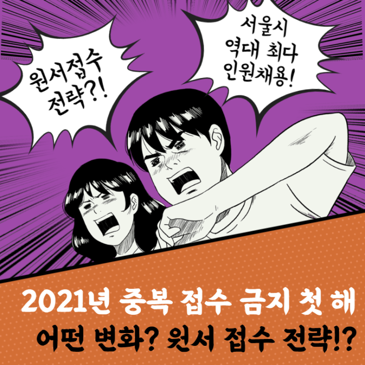  2021년 9급 공무원 시험 지방직·서울시 원서접수 전략 Point 확인!