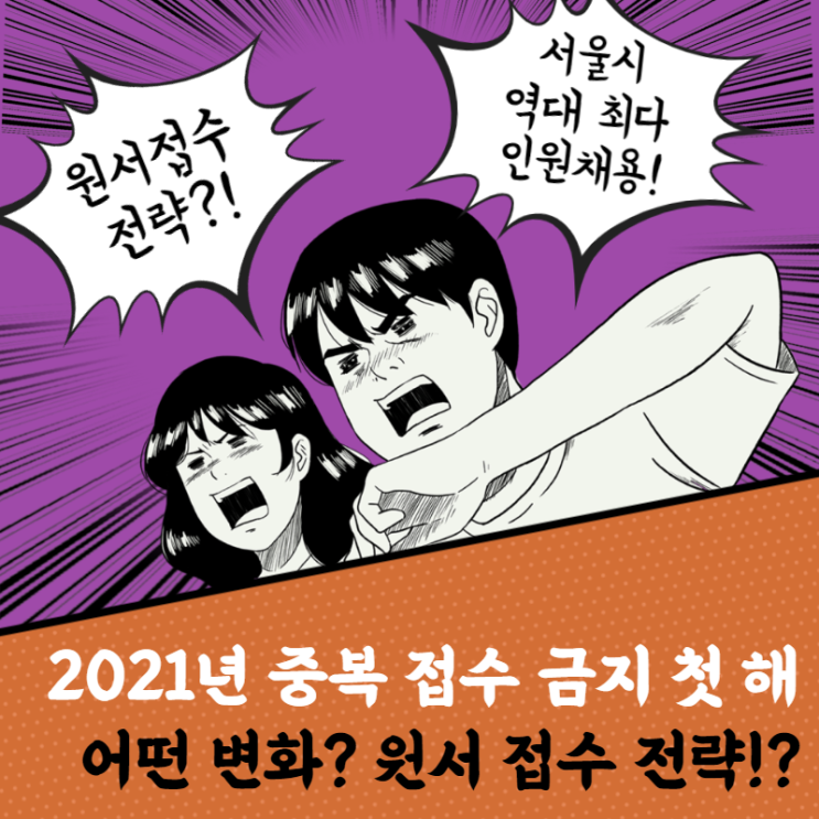 2021년 9급 공무원 시험 지방직·서울시 원서접수 전략 Point 확인!